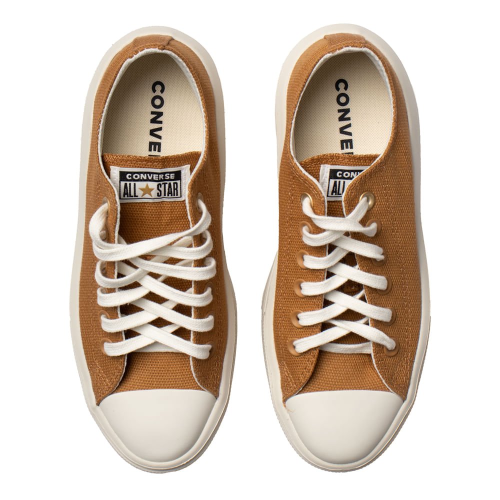 Tênis Feminino Converse Chuck Taylor All Star Move Caramelo Marrom 4