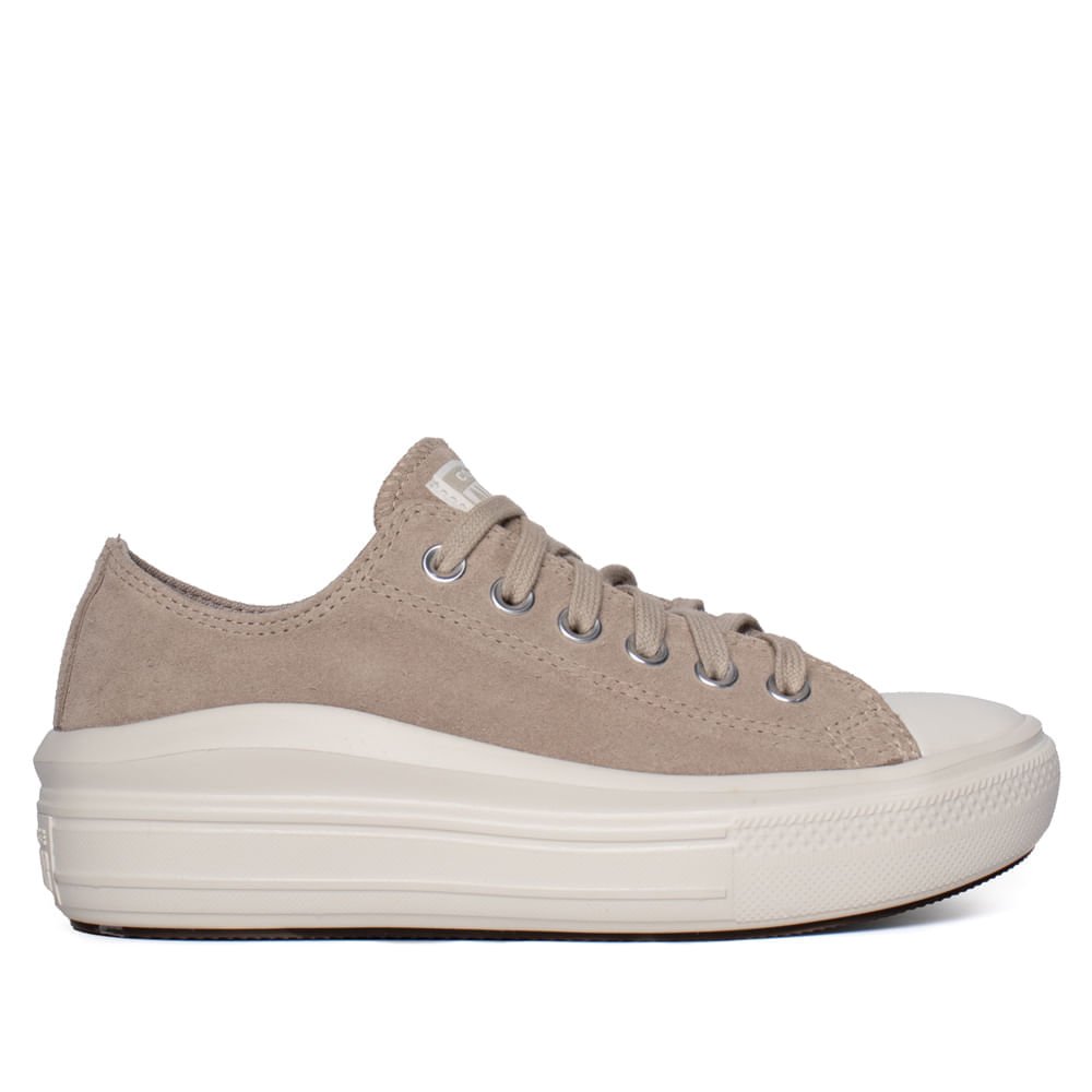 Tênis Feminino Converse Chuck Taylor All Star Move Cinza