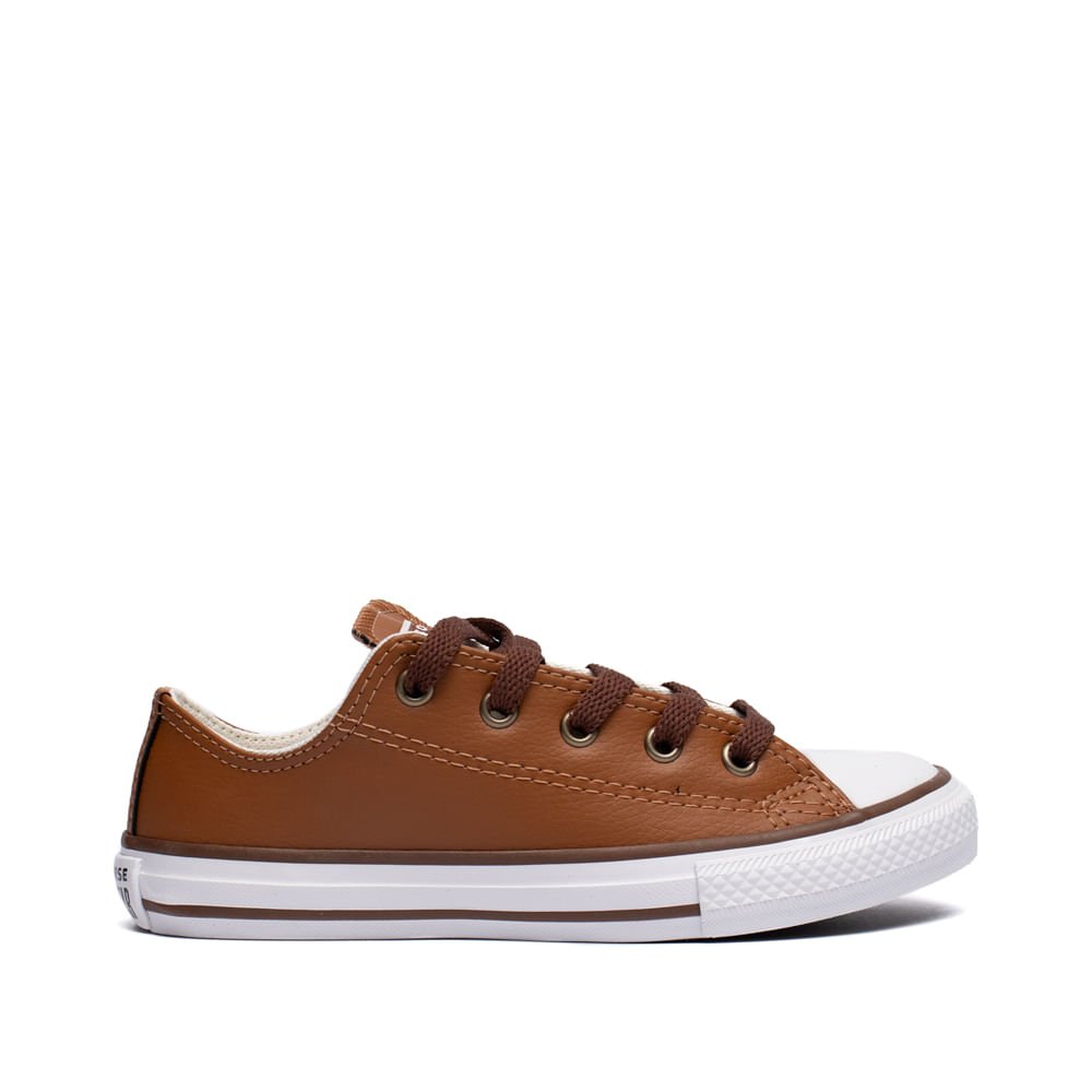 Tênis Infantil Converse Chuck Taylor Casual Marrom
