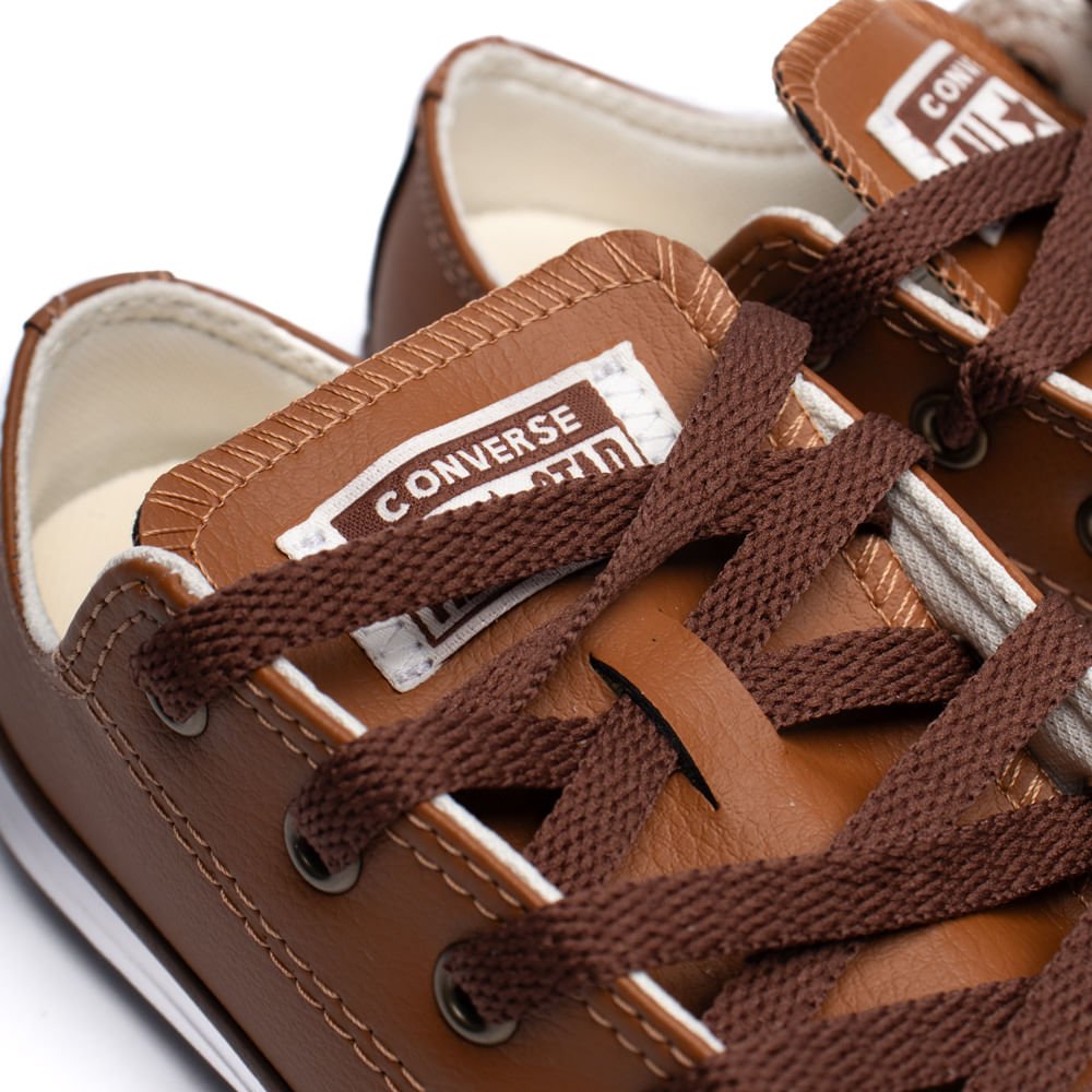 Tênis Infantil Converse Chuck Taylor Casual Marrom Marrom 6