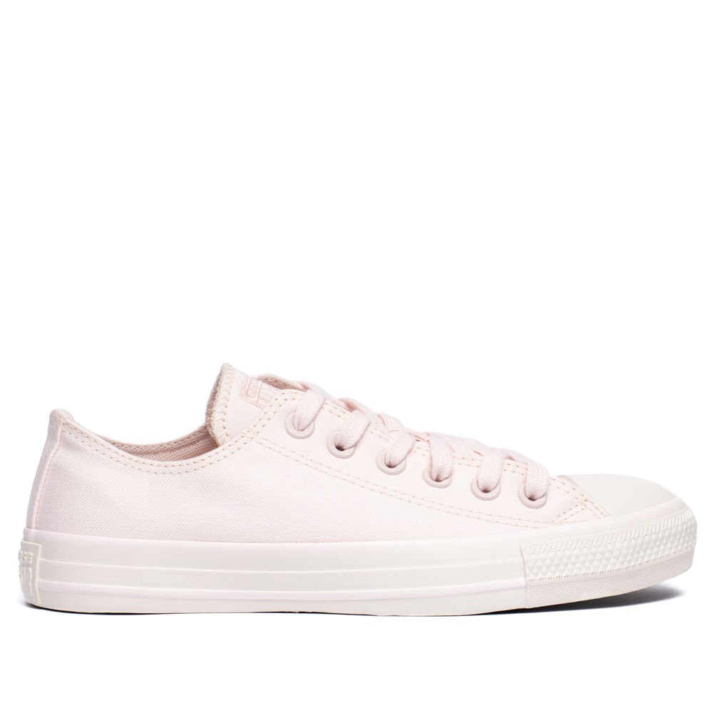 Tênis Feminino Converse Chuck Taylor Cano Curto Rosa Claro