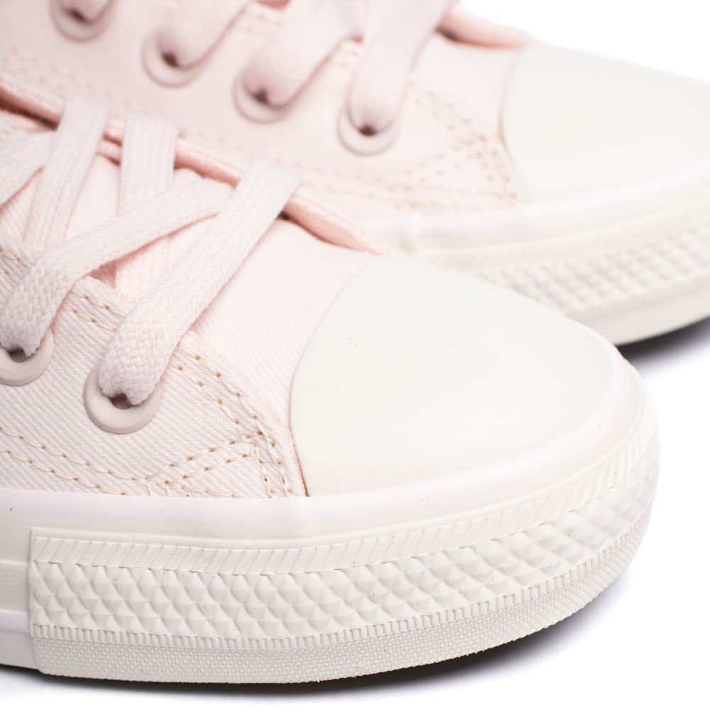 Tênis Feminino Converse Chuck Taylor Cano Curto Rosa Claro Rosa 5
