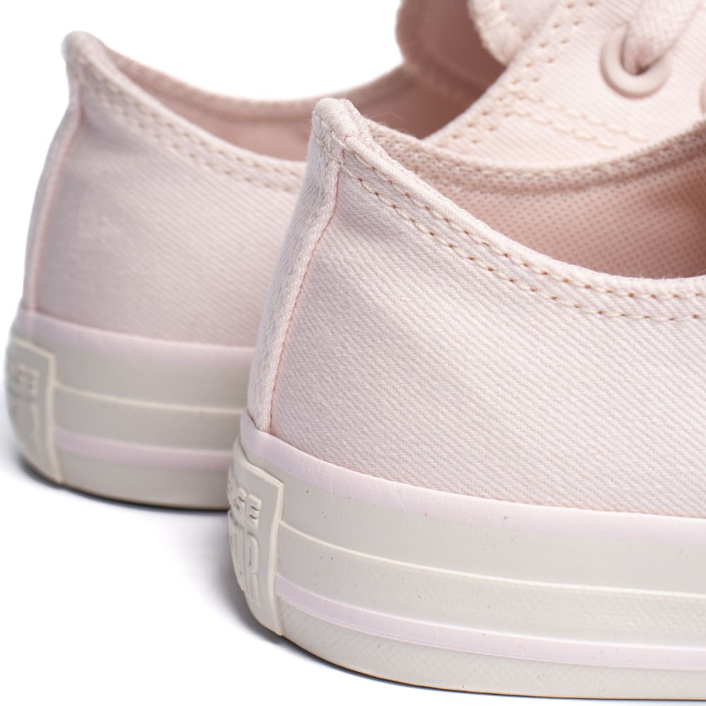 Tênis Feminino Converse Chuck Taylor Cano Curto Rosa Claro Rosa 6