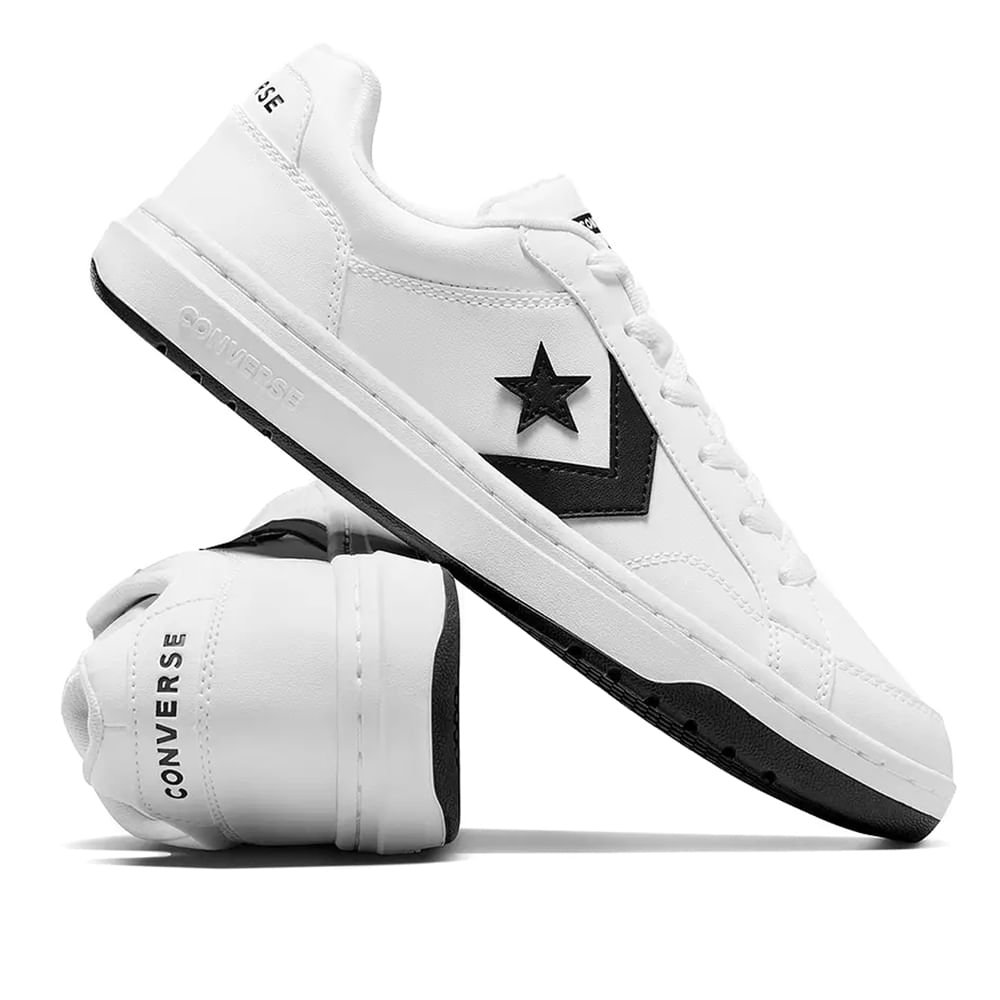 Tênis Masculino Converse Pro Blaze V2 Branco/preto Branco 5