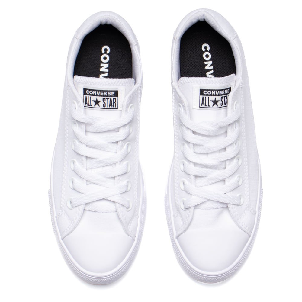 Tênis Unissex Converse Day One Cano Baixo Branco Branco 4