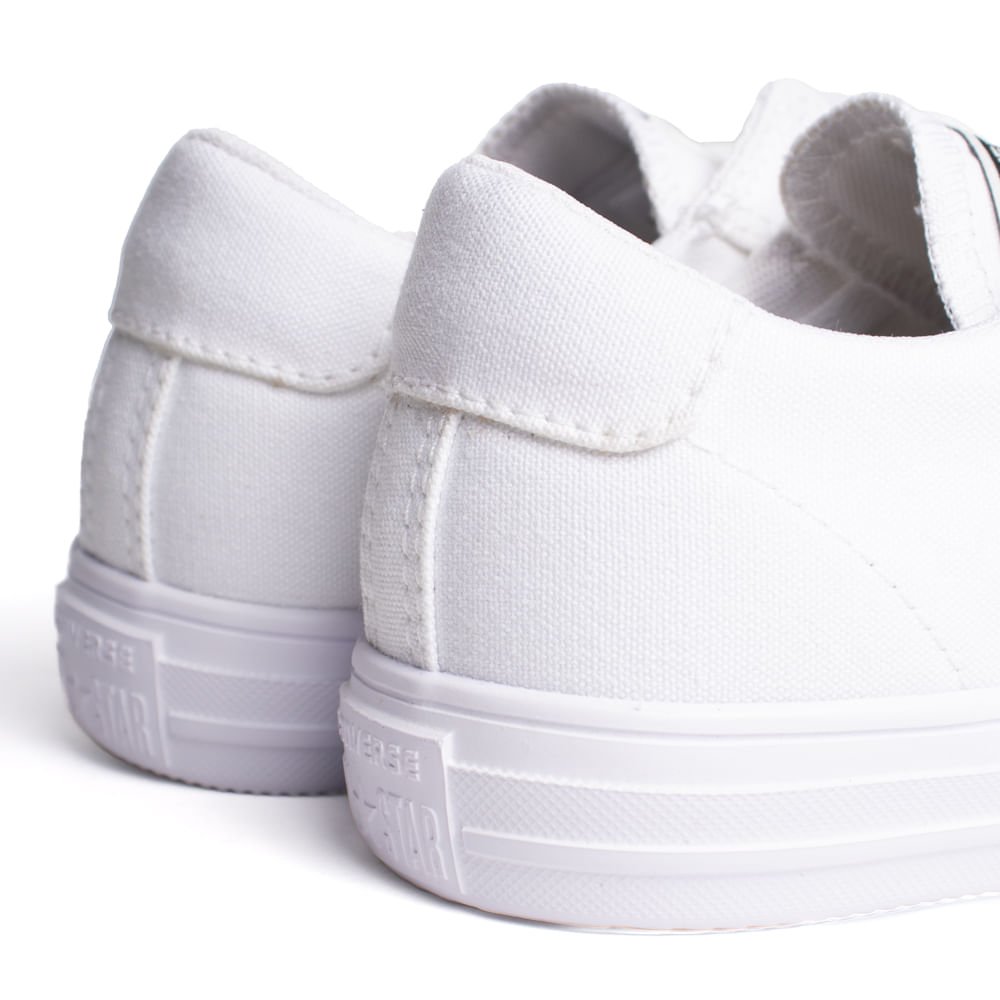 Tênis Unissex Converse Day One Cano Baixo Branco Branco 6