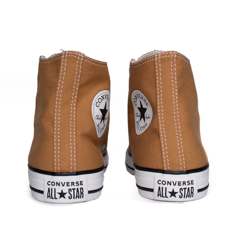 Tênis Feminino Converse Chuck Taylor All Star Hi Caramelo Marrom 3