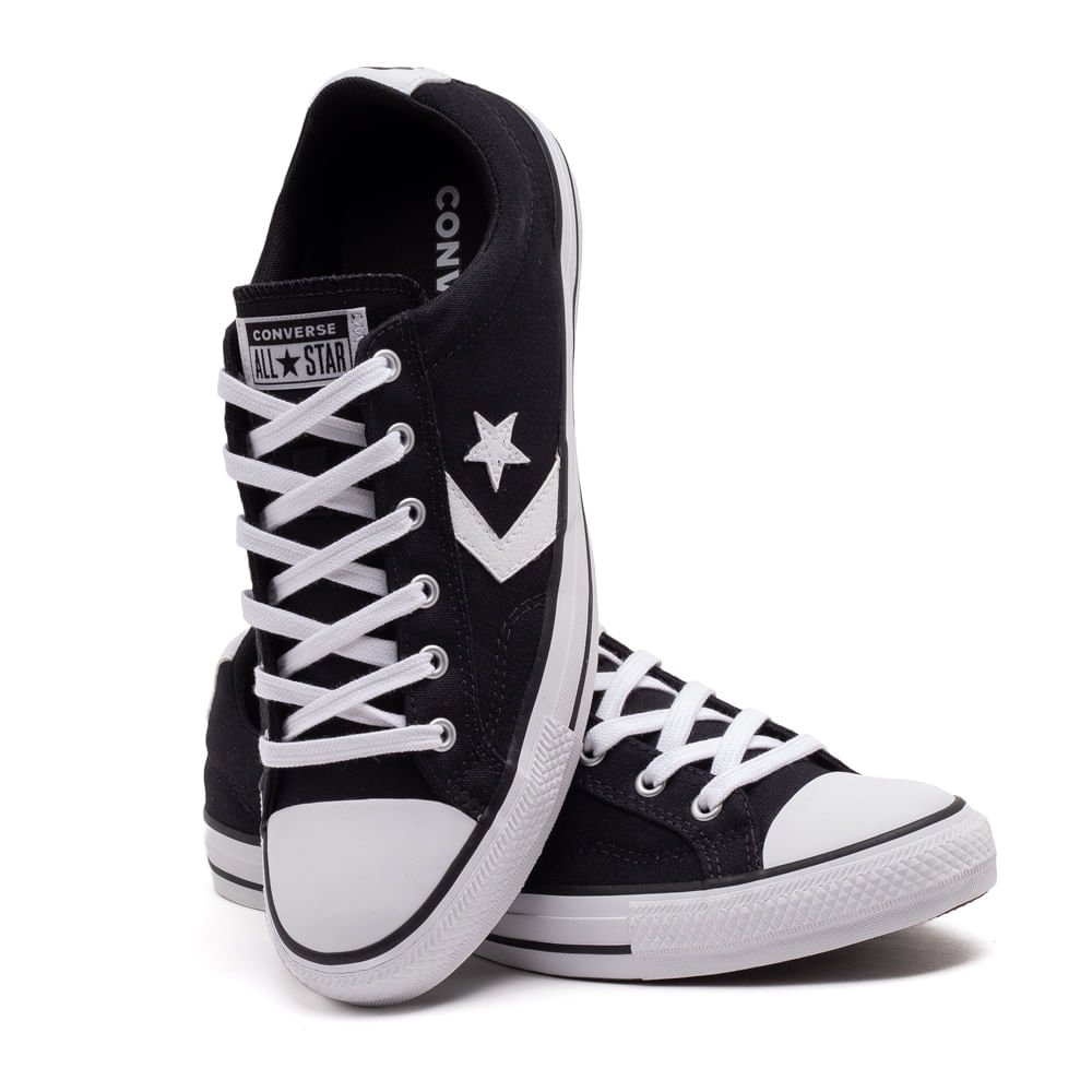 Tênis Unissex Converse Star Player Preto/branco Preto 4