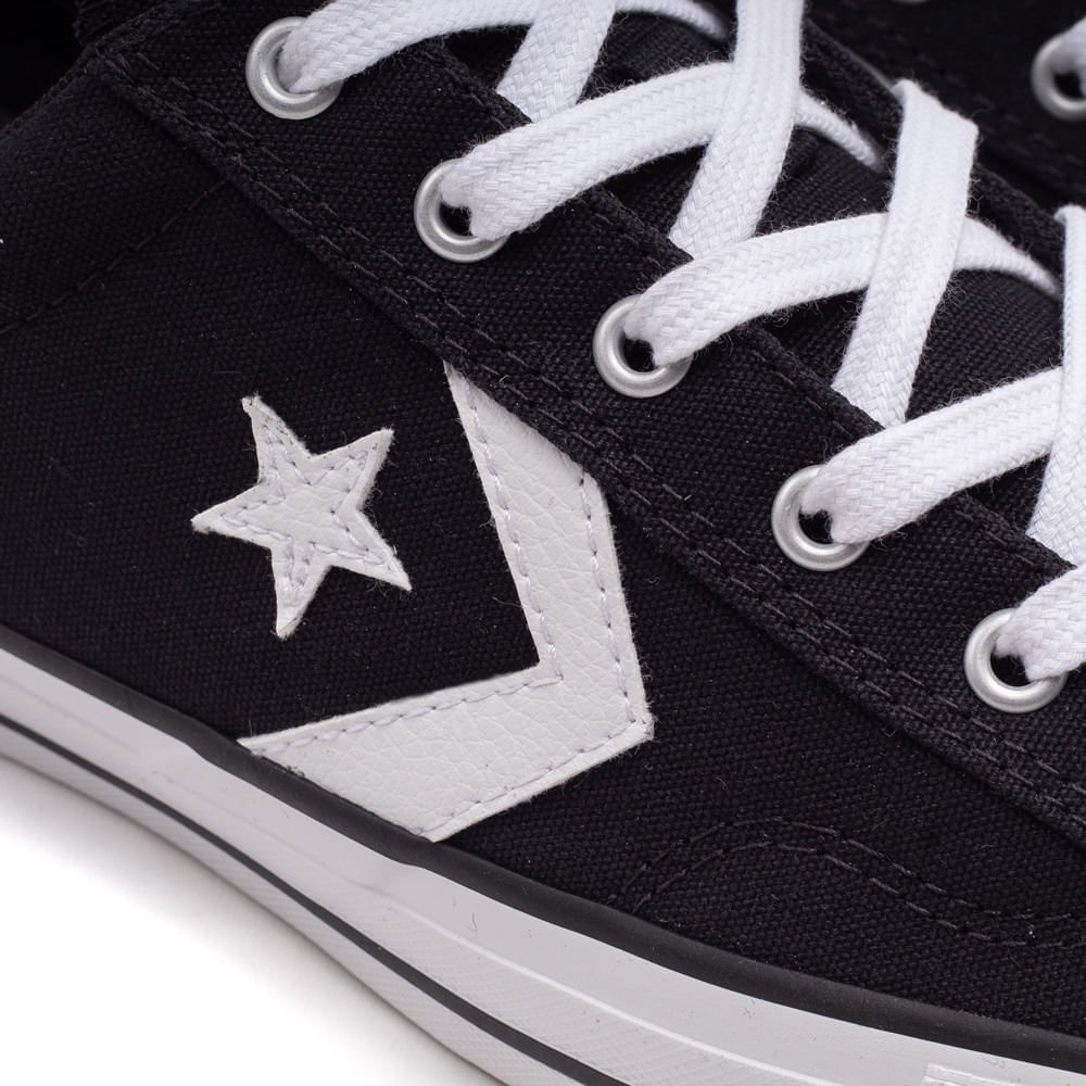 Tênis Unissex Converse Star Player Preto/branco Preto 5