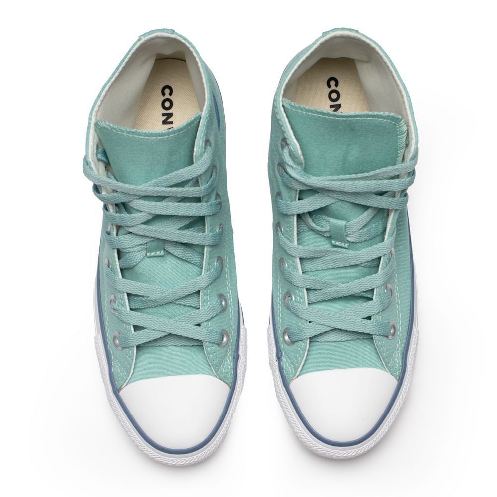 Tênis Feminino Converse Chuck Taylor All Star Azul Turquesa Azul 4