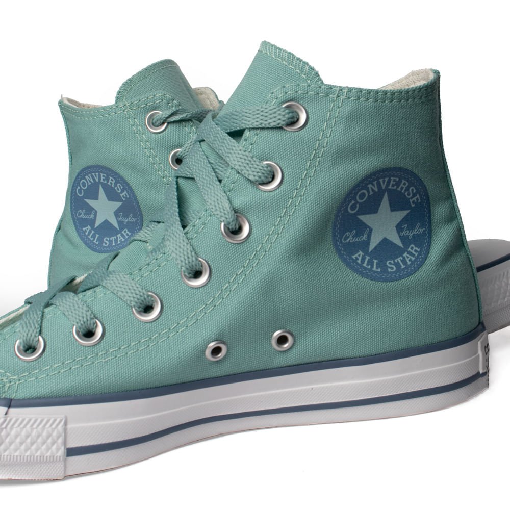 Tênis Feminino Converse Chuck Taylor All Star Azul Turquesa Azul 5