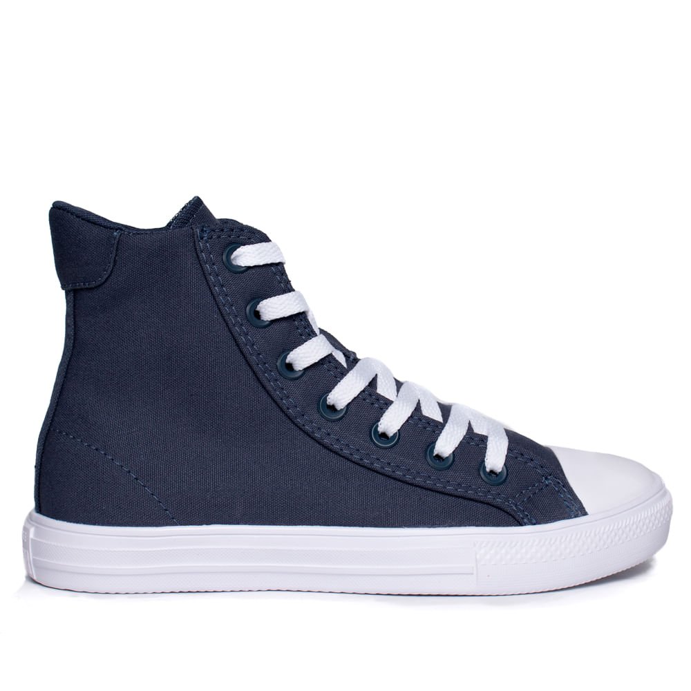 Tênis Feminino Converse Day One Cano Alto Marinho/Branco