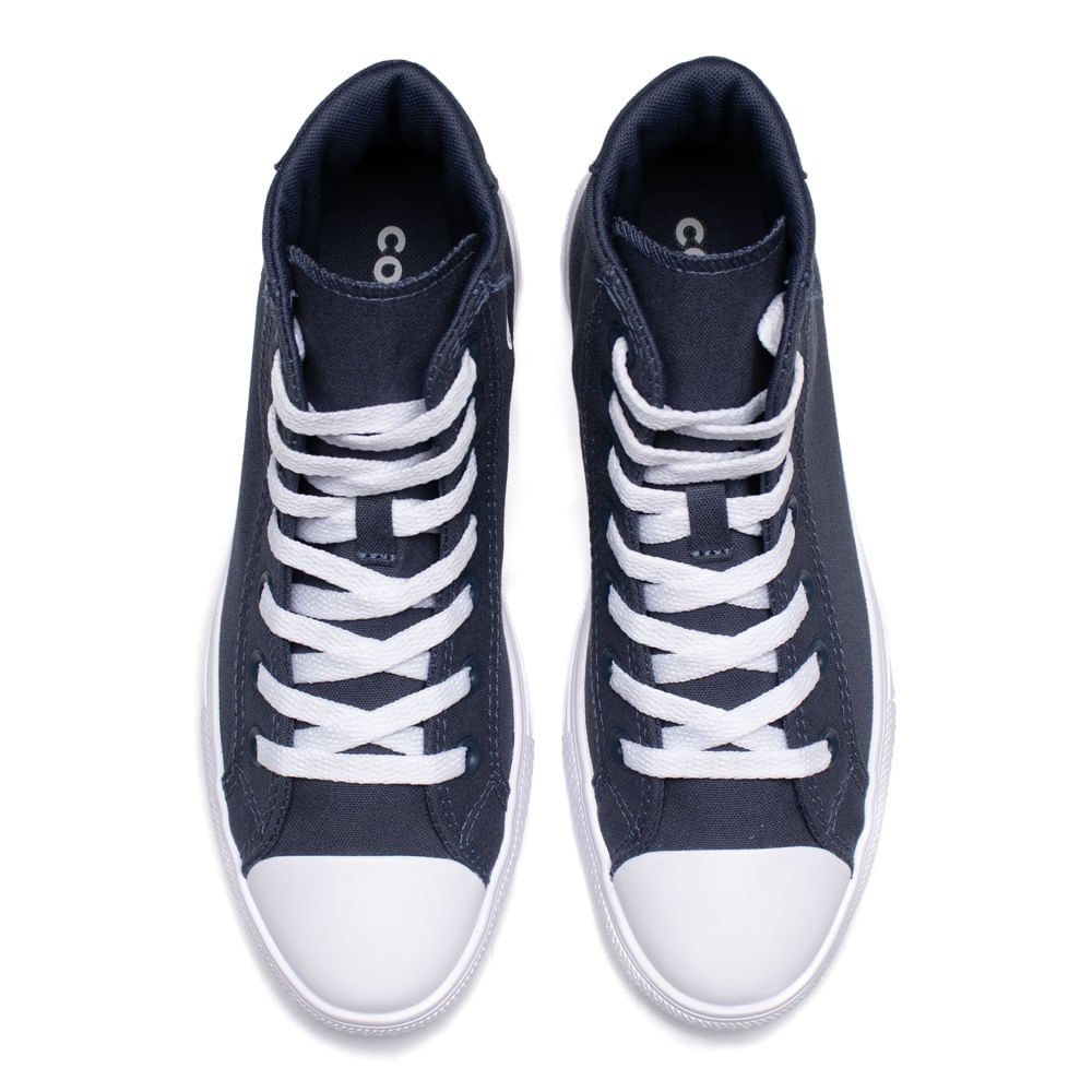 Tênis Feminino Converse Day One Cano Alto Marinho/Branco Marinho 4