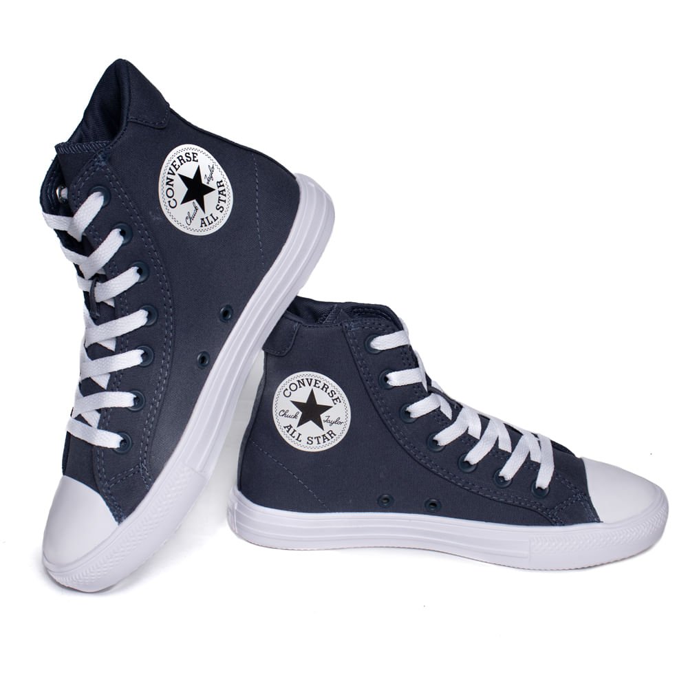 Tênis Feminino Converse Day One Cano Alto Marinho/Branco Marinho 5