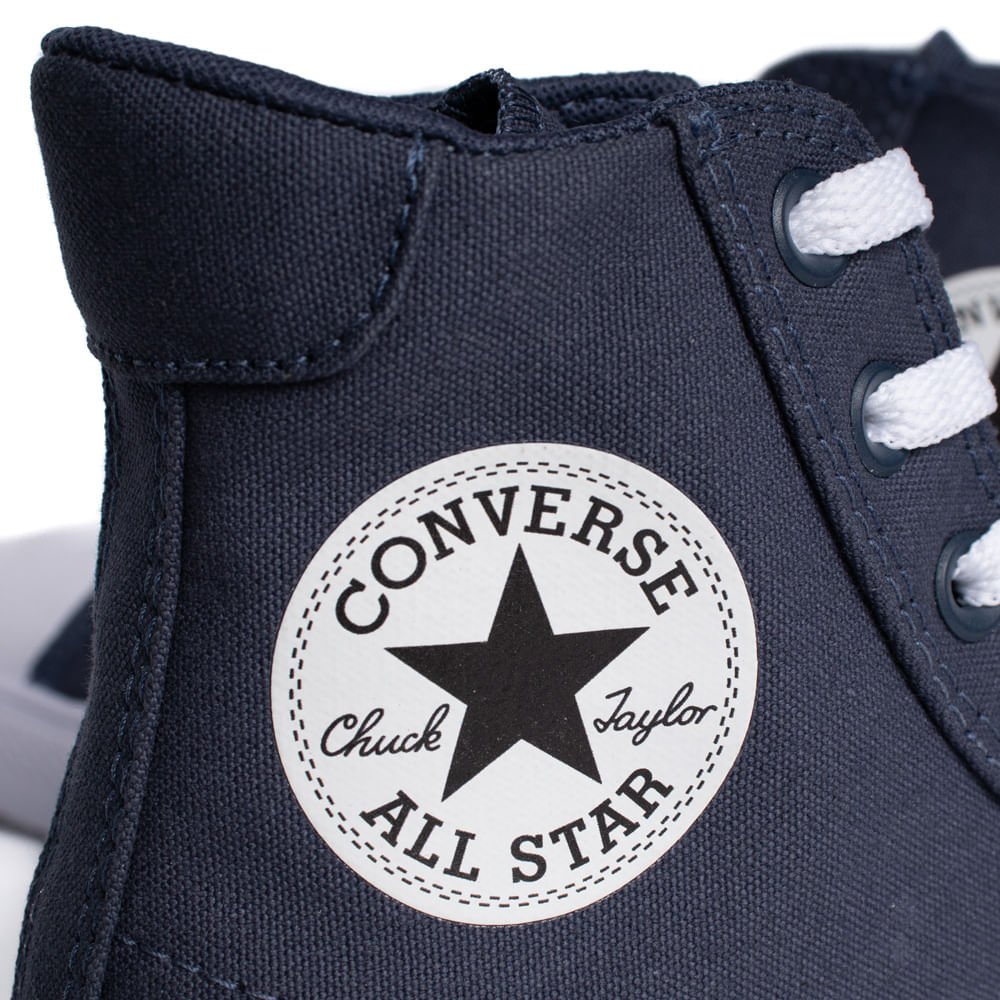 Tênis Feminino Converse Day One Cano Alto Marinho/Branco Marinho 7