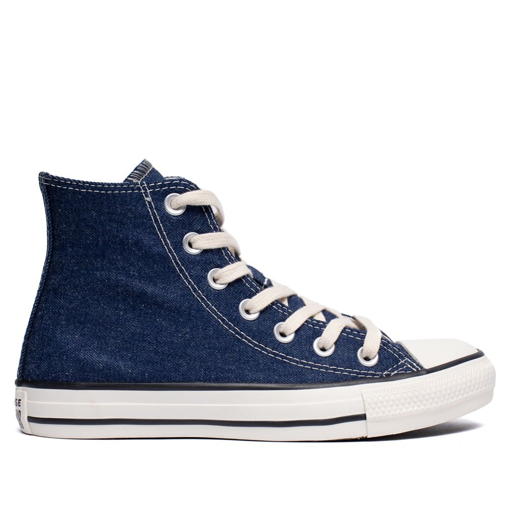 Tênis Feminino Converse Chuck Taylor Jeans Atemporal Azul Marinho 1