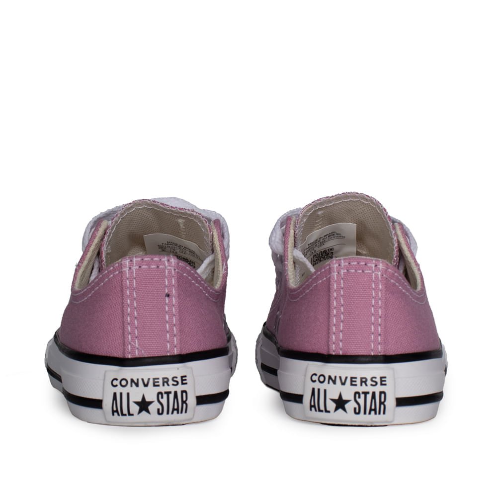 Tênis Infantil Converse Chuck Taylor All Star Rosa Rosa 3