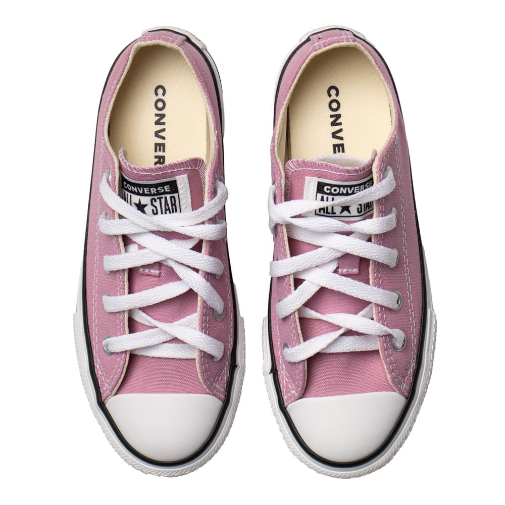 Tênis Infantil Converse Chuck Taylor All Star Rosa Rosa 4