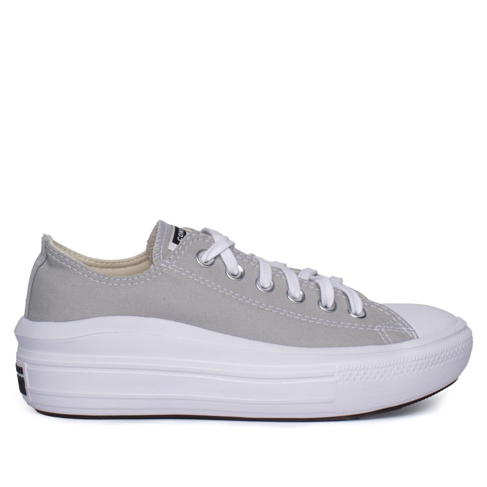 Tênis Feminino Converse CT All Star Move Cinza Claro