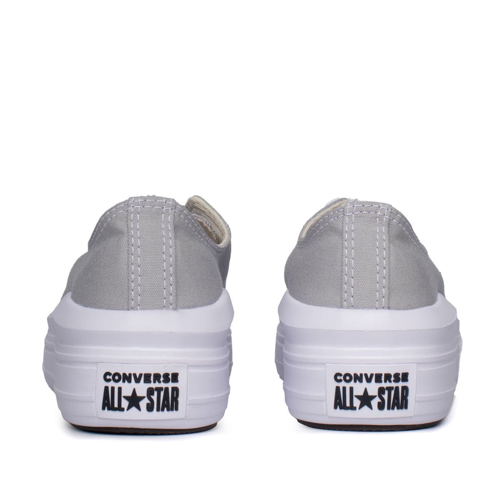 Tênis Feminino Converse CT All Star Move Cinza Claro Cinza 3