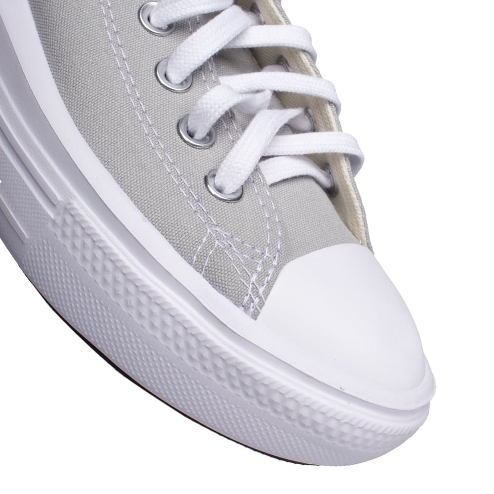 Tênis Feminino Converse CT All Star Move Cinza Claro Cinza 5