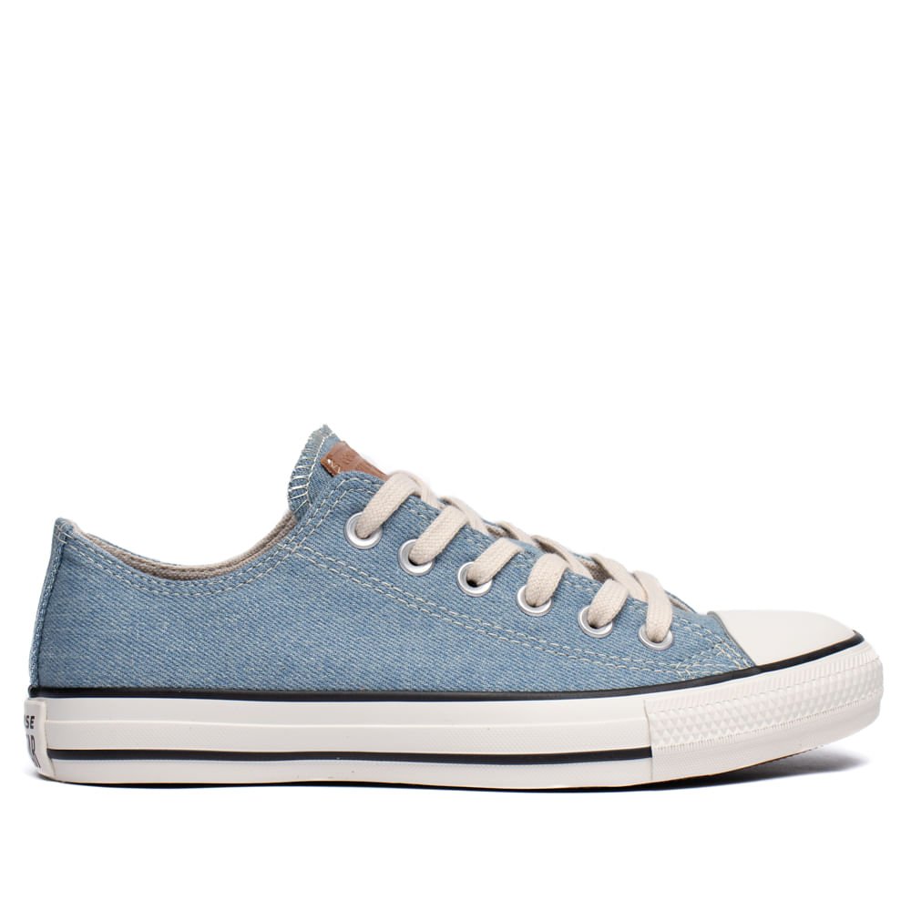 Tênis Feminino Converse Chuck Taylor Casual Jeans Azul
