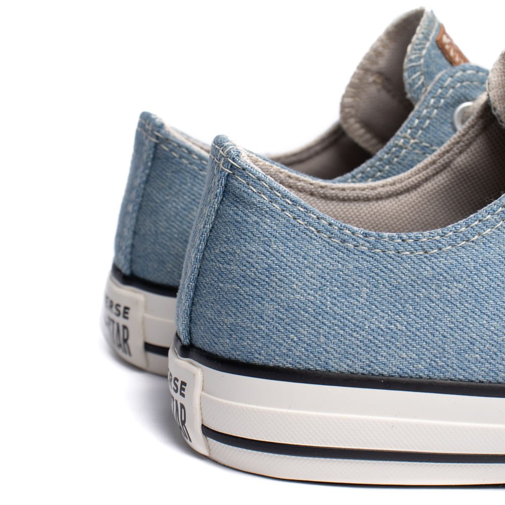 Tênis Feminino Converse Chuck Taylor Casual Jeans Azul Azul 6