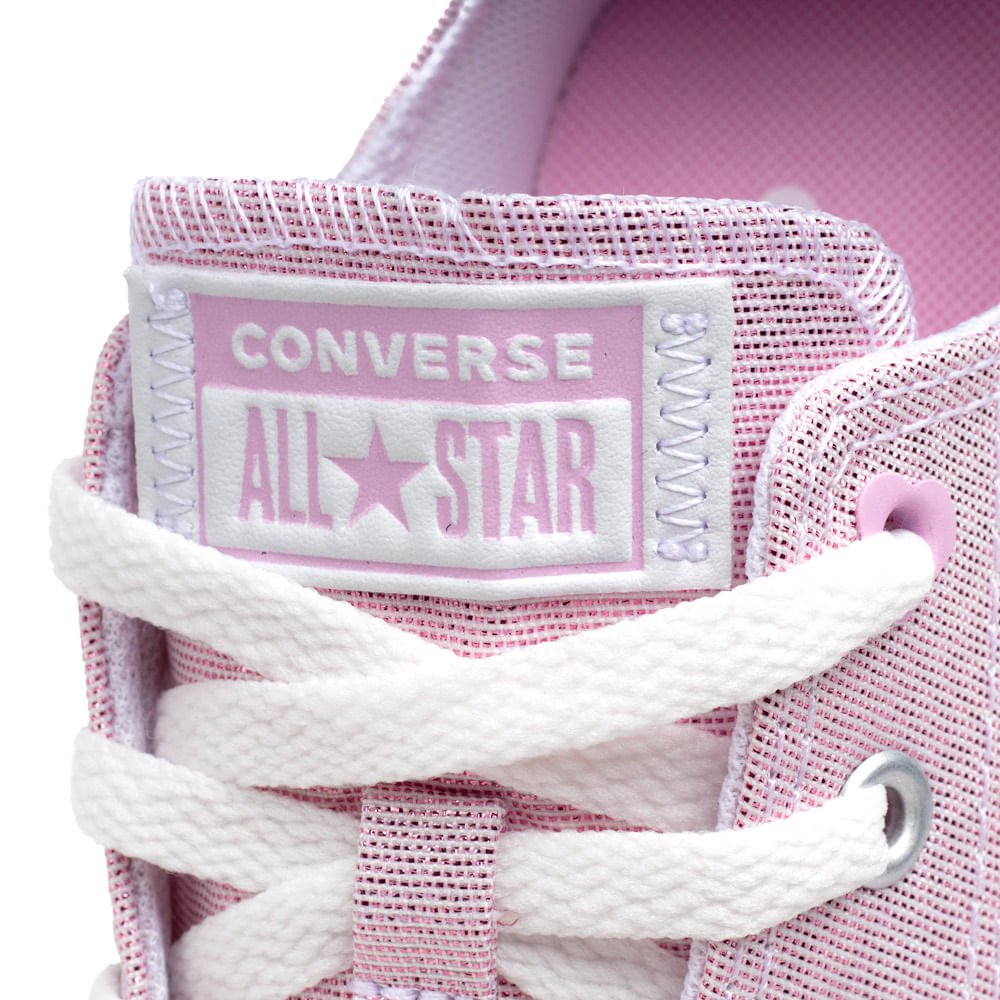 Tênis Infantil Converse Chuck Taylor All Star Move Cano Baixo Lilás Lílas 6