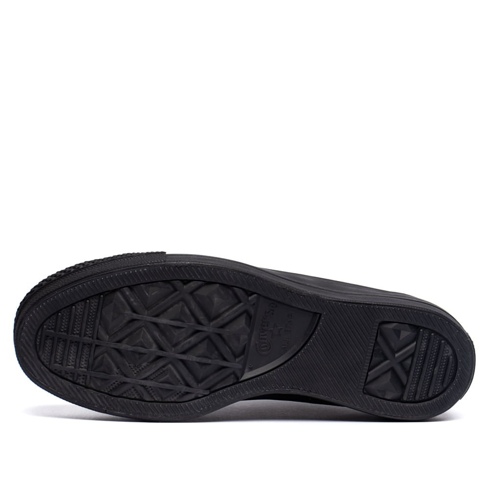 Tênis Feminino Converse Chuck Taylor Casual Flatform Preto Preto 2