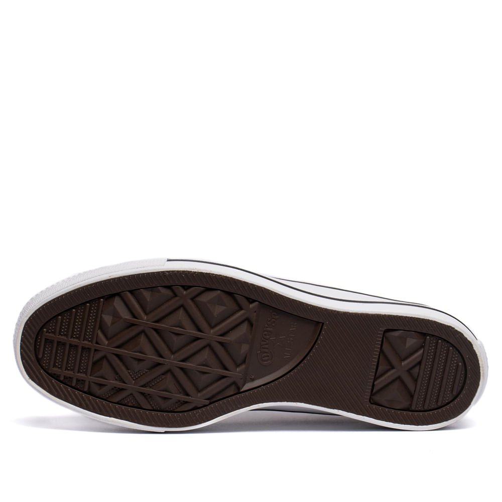 Tênis Feminino Converse Chuck Taylor Casual Flatform Marrom Marrom 2