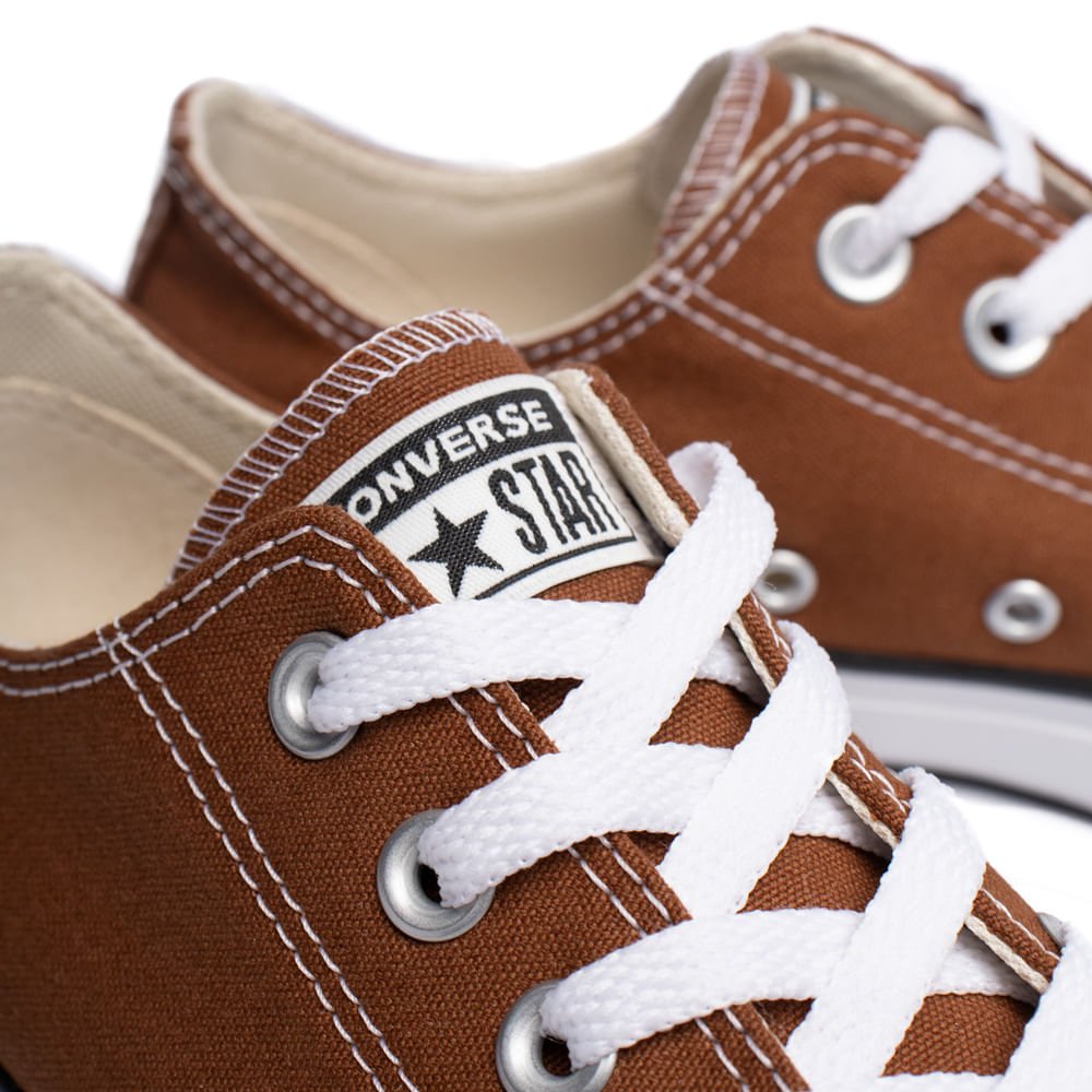 Tênis Feminino Converse Chuck Taylor Casual Flatform Marrom Marrom 7