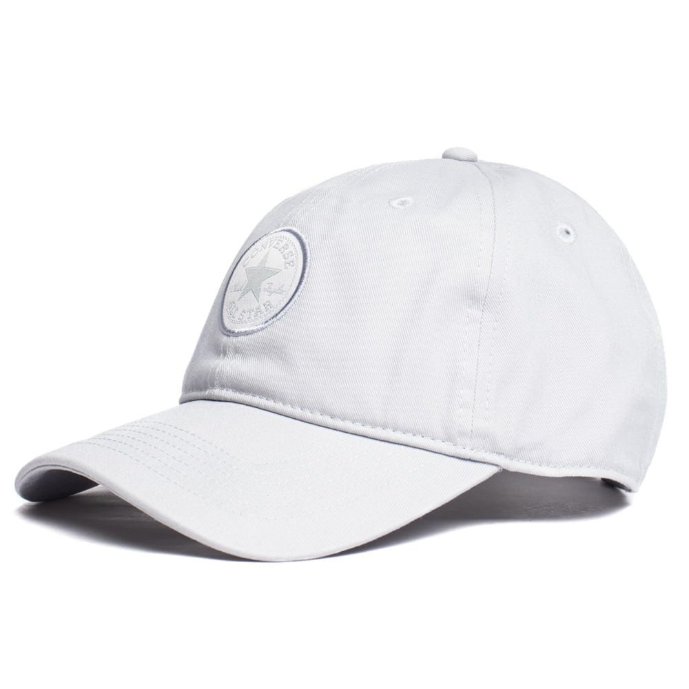 Boné Unissex Converse Baseball Patch Cinza Cinza 2