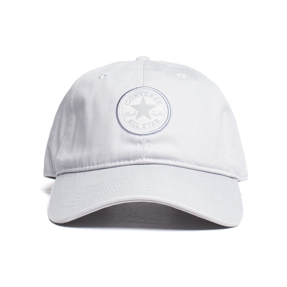Boné Unissex Converse Baseball Patch Cinza Cinza 3