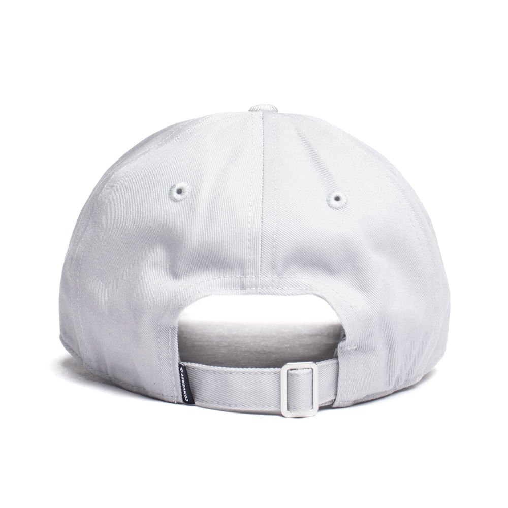 Boné Unissex Converse Baseball Patch Cinza Cinza 4