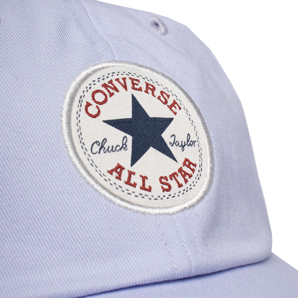 Boné Unissex Converse Chuck Taylor Baseball Aba Curva Lilás Lílas 4