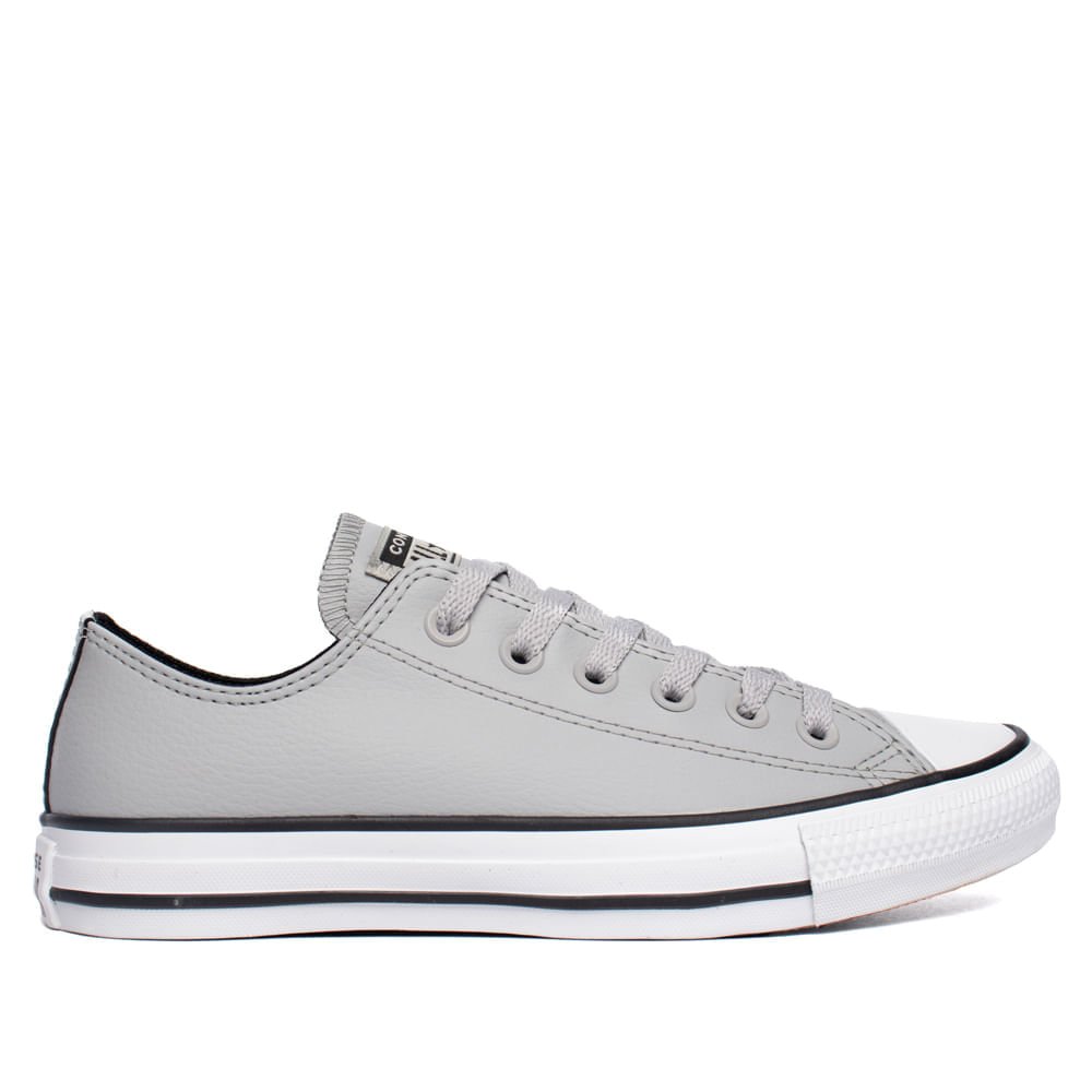 Tênis Unissex Converse Chuck Taylor Casual Cinza Claro