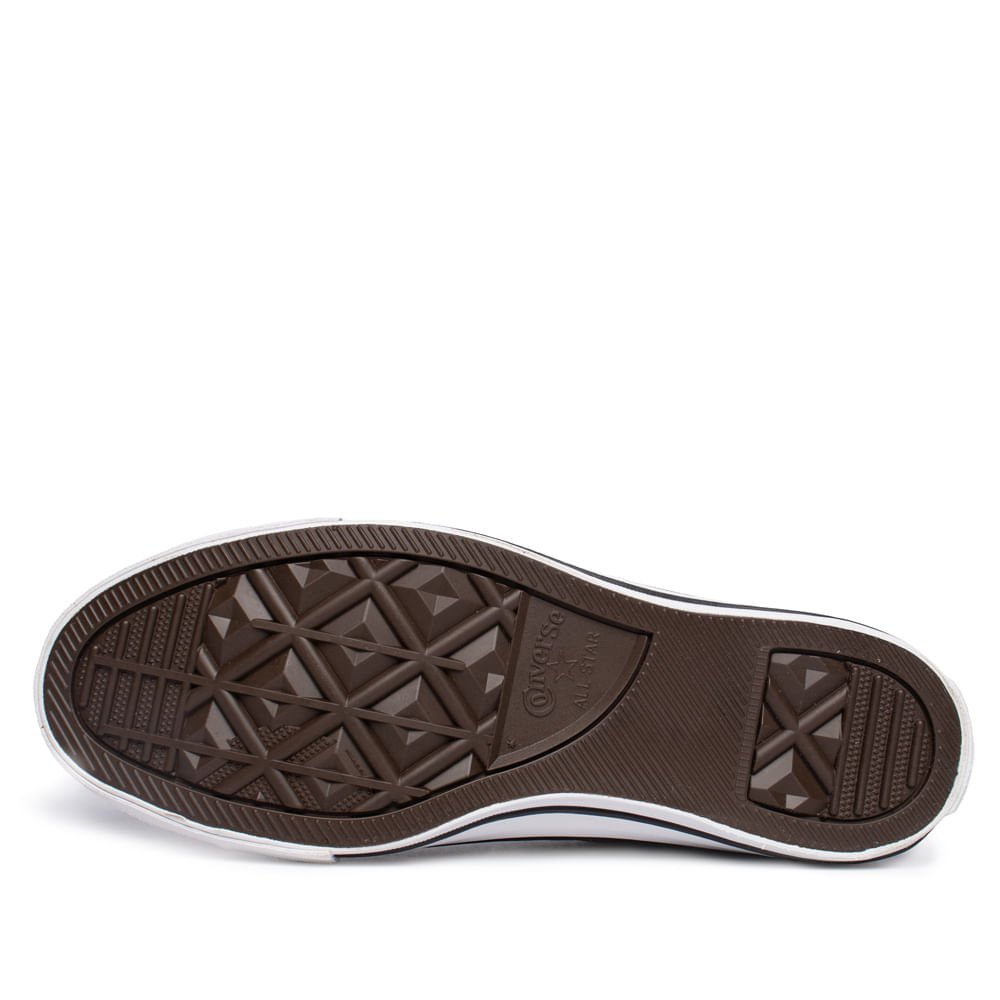 Tênis Unissex Converse Chuck Taylor Casual Cinza Claro Cinza 2