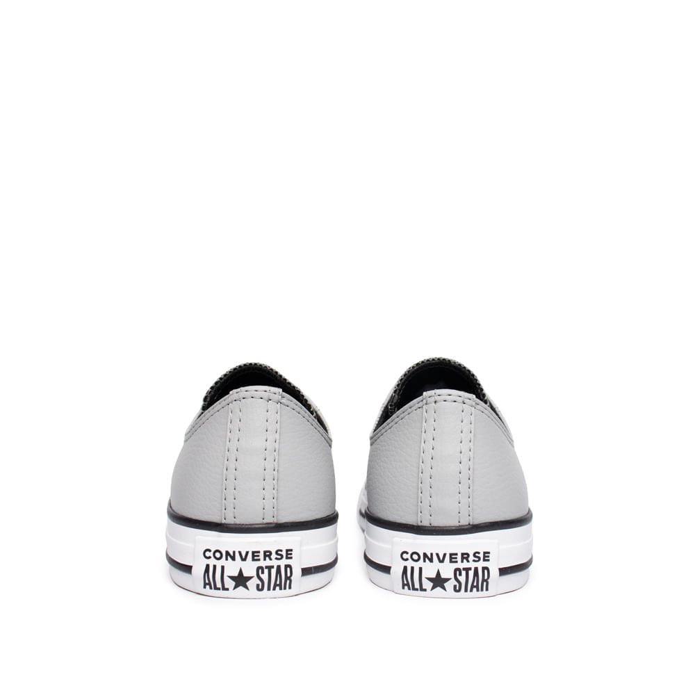 Tênis Unissex Converse Chuck Taylor Casual Cinza Claro Cinza 3