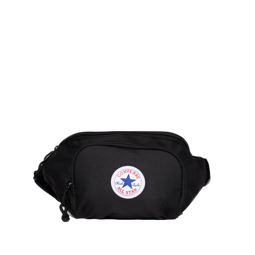 Shoulder Bag Unissex Converse Go 2 Pequena Ajustável Preto