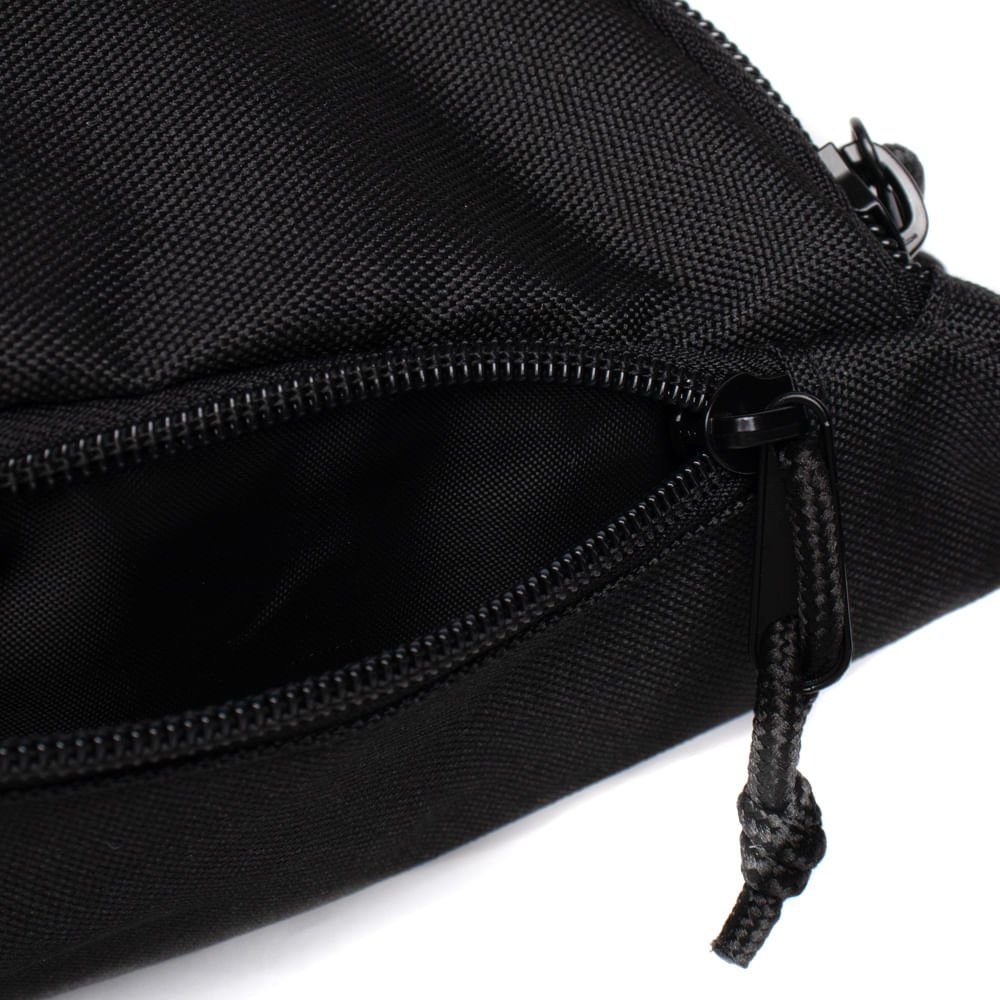 Shoulder Bag Unissex Converse Go 2 Pequena Ajustável Preto Preto 4