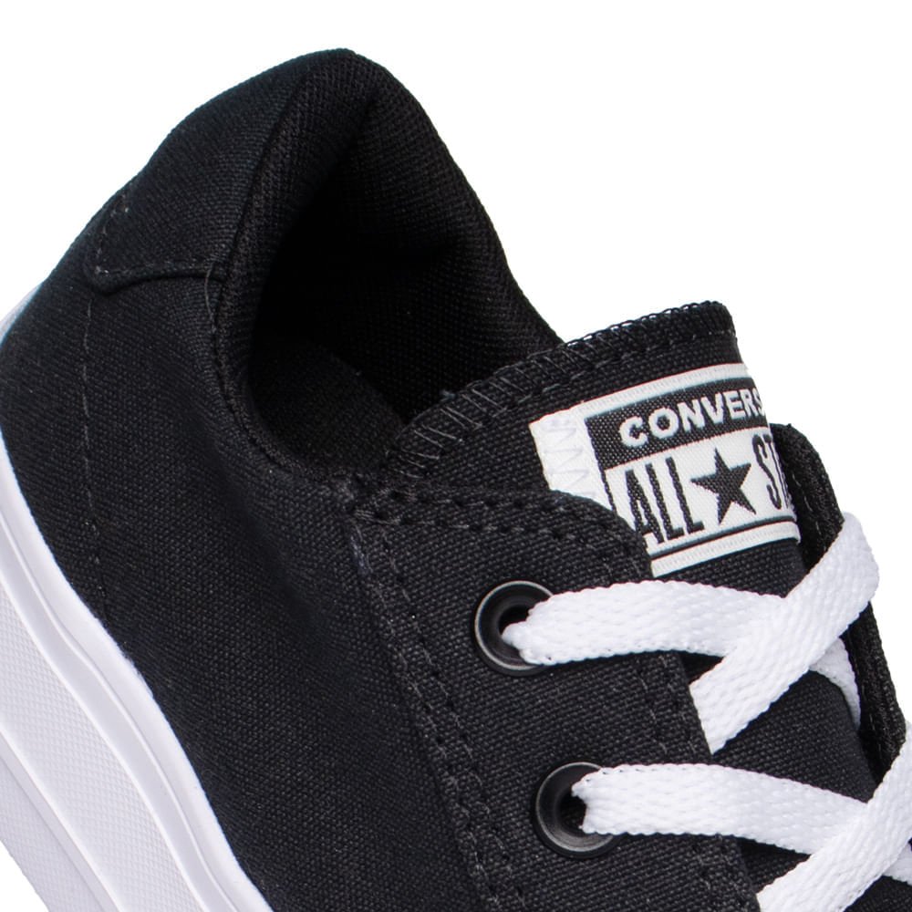 Tênis Feminino Converse Day One Plataform Preto/Branco Preto 2