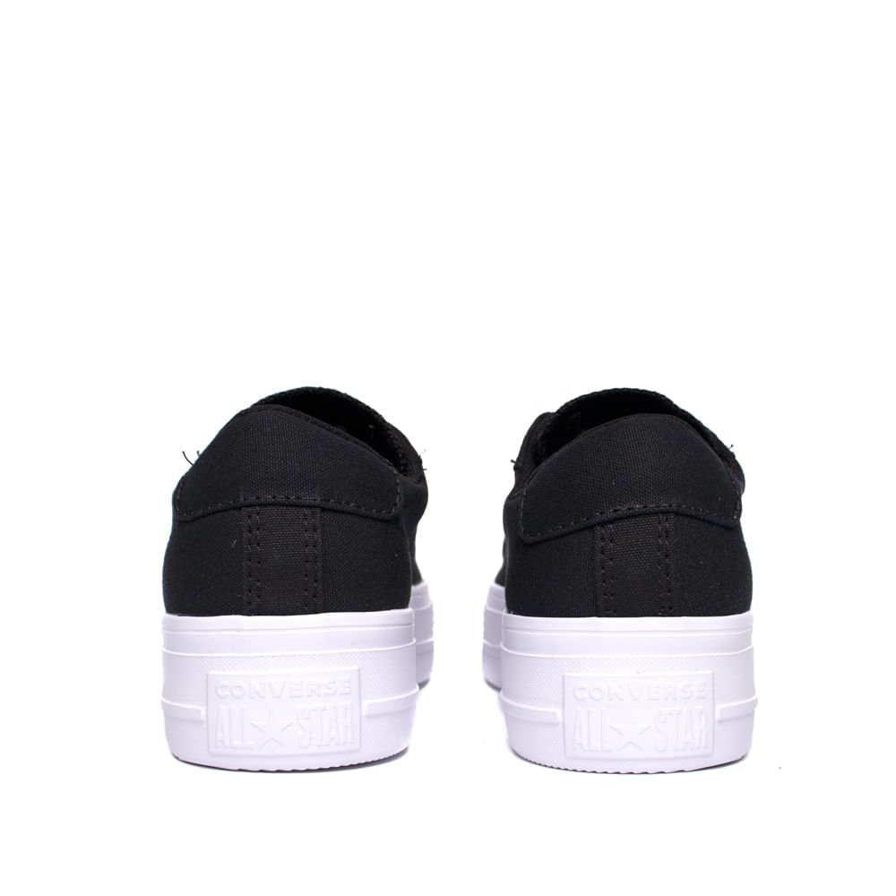 Tênis Feminino Converse Day One Plataform Preto/Branco Preto 5