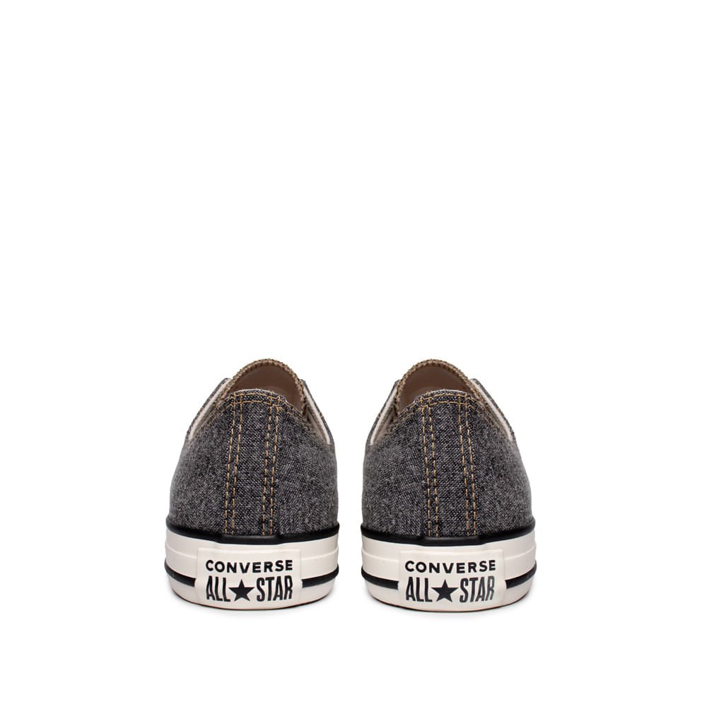 Tênis Unissex Converse Chuck Taylor Jeans Cinza Mescla Cinza 3