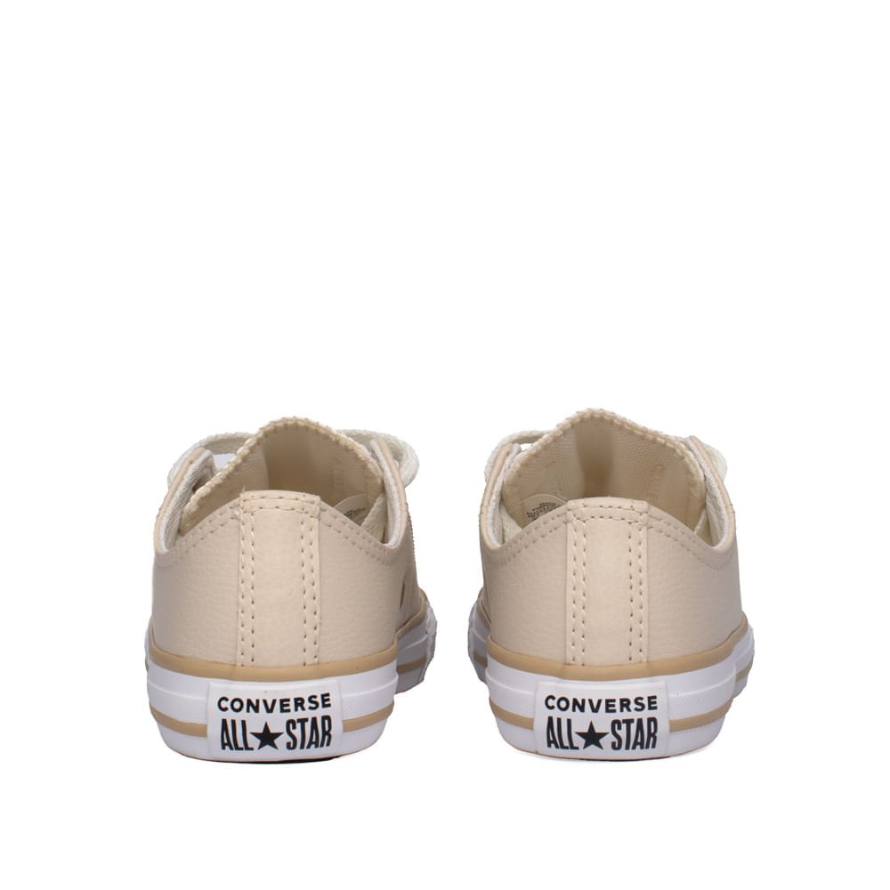 Tênis Infantil Converse Chuck Taylor Bege/Caqui Bege 3