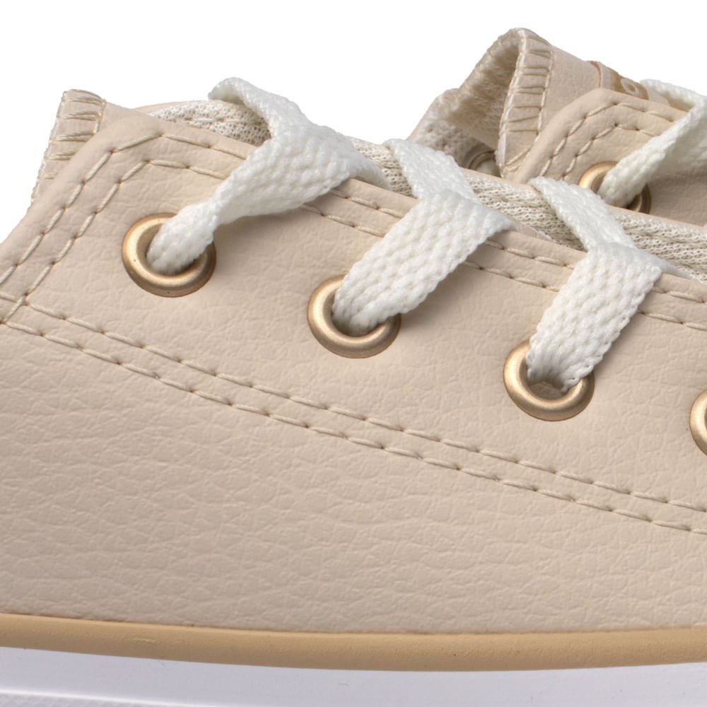 Tênis Infantil Converse Chuck Taylor Bege/Caqui Bege 5