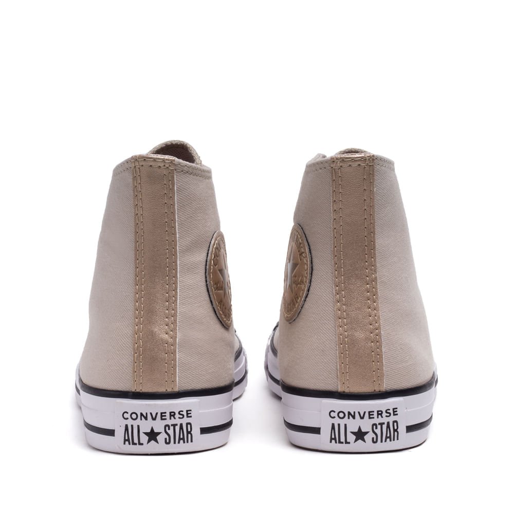 Tênis Converse Chuck Taylor All Star Hi Bege Bege 3