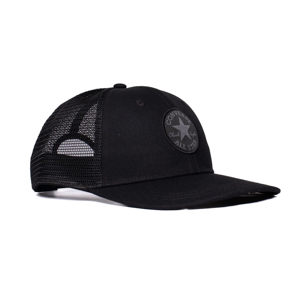 Boné Unissex Converse Trucker All Star Mesh Preto