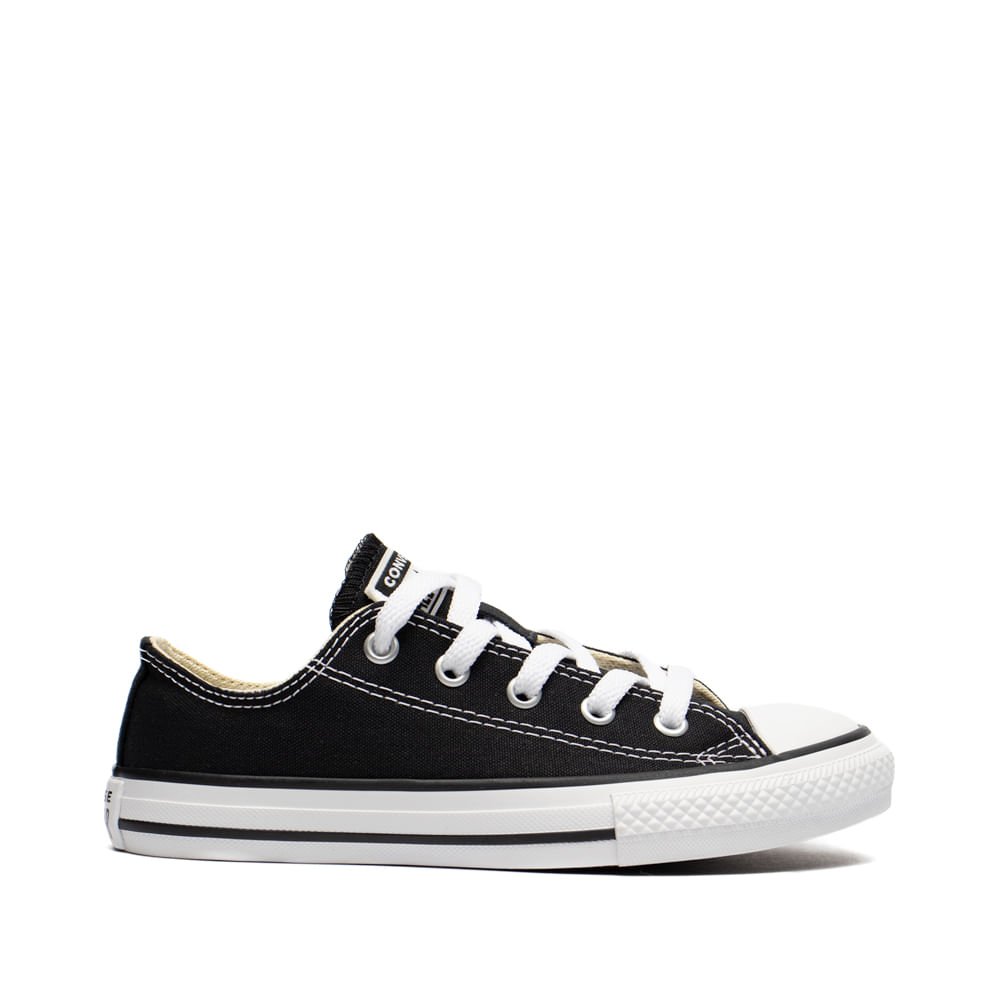 Tênis Infantil Converse Chuck Taylor Casual Preto/Branco