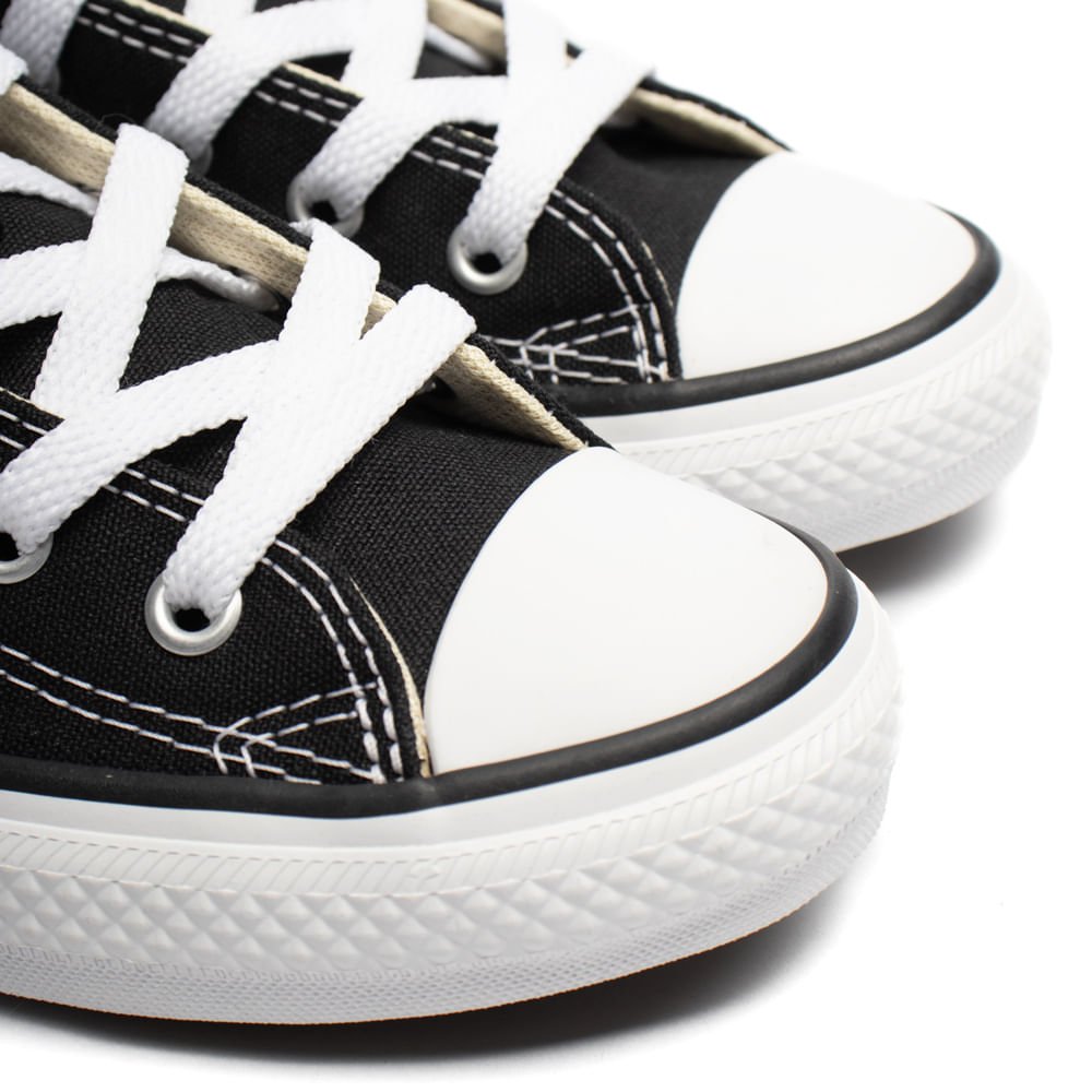 Tênis Infantil Converse Chuck Taylor Casual Preto/Branco Preto 5