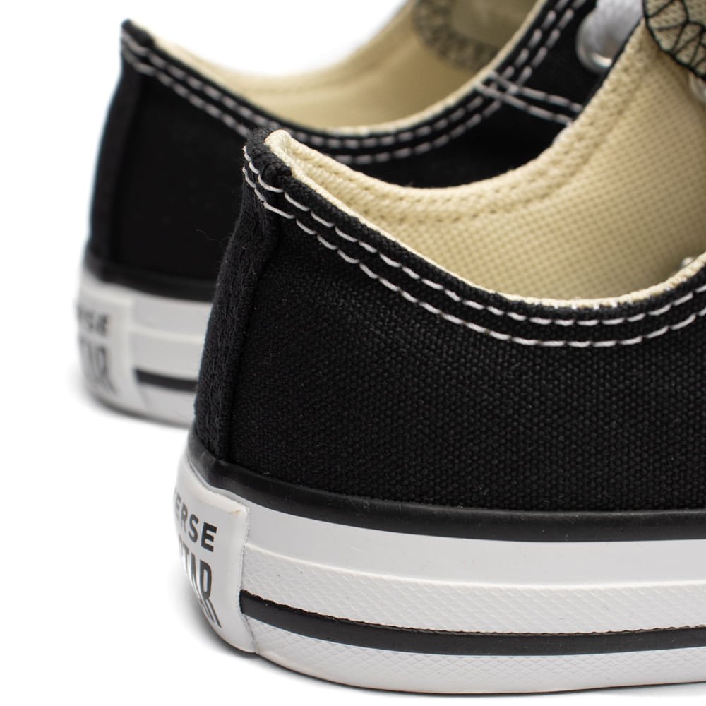 Tênis Infantil Converse Chuck Taylor Casual Preto/Branco Preto 7